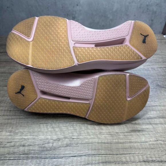 Puma Fierce Metallic Rose High-Top Sneakers Size 7.5 - Picture 7 of 8